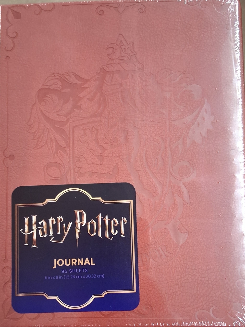 New Harry Potter Gryffindor Embossed Journal Book